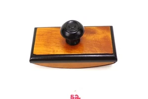 Solid MAPLE Ink Blotter Copy of 1890's Handmade MN 2 Papers INCL #52 Biedermeier - Picture 1 of 19