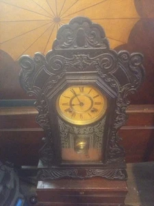 Reloj antiguo Ansonia principios de 1900 con llave  - Imagen 1 de 8
