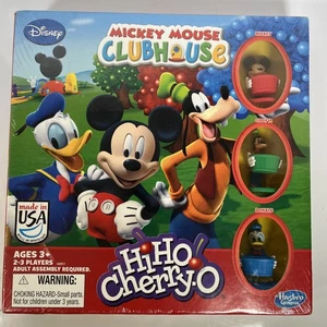 Hi Ho Cherry O Mickey Mouse Clubhouse Disney Hasbro Jr Mickey Goofy Donald New - Picture 1 of 9