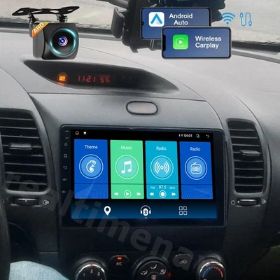 Stereo For Kia Forte Car Radio Android Auto Apple CarPlay GPS Navi FM 2013-2018 Foto 1 de 4