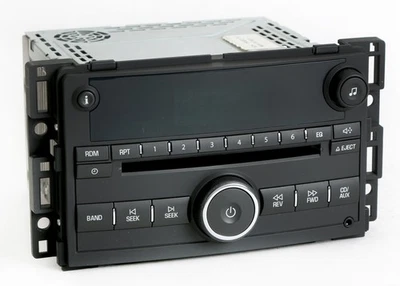 Radio AM FM CD Chevy Cobalt Pontiac G5 2007-08 con entrada auxiliar 25775625 Foto 1 de 4
