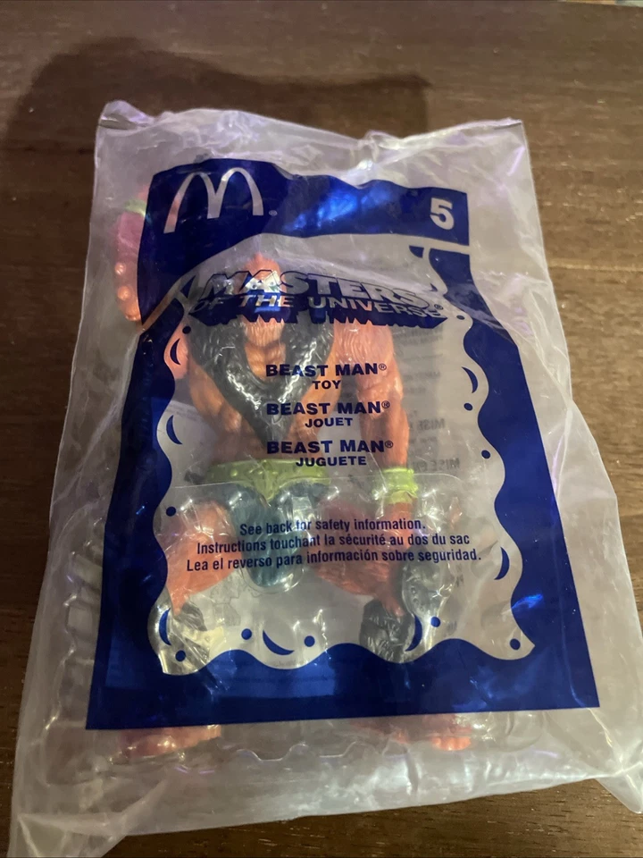 Figura de juguete de colección 5" Beast Man Masters of the Universe, coleccionable Mcdonald's 2003 Foto 1 de 4