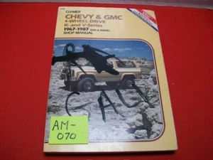 Clymer Chevy & GMC 1967-1987 4x4 serie K&V manual de mantenimiento, reparación y tienda - Imagen 1 de 7