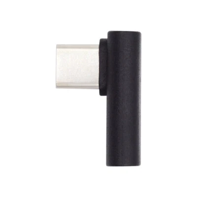 Cablecy Low Profile 90 Degree Right Left Angled USB Type-C Male Female Adapter - Image 1 of 4