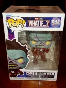 Funko Pop! Vinyl: Zombie Iron Man #944 - WHAT IF...? - NIB - Picture 1 of 5
