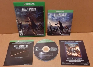 Final Fantasy XV Xbox One w/ game team signed thank you note! Disc like new! - Imagen 1 de 3