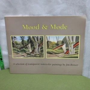 MOOD & MODE Jim Brower book Toledo Botanical Garden watercolor paintings Ohio - Bild 1 von 3