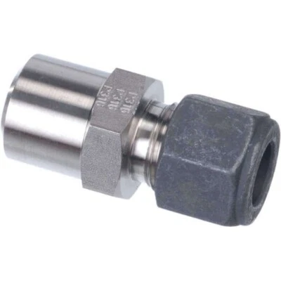 Parker CPI 4-1/4 ZHBW2-SS 1/4" Compression x 1/4" Pipe Buttweld (Box of 10) - Image 1 of 4