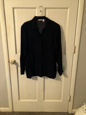 3x Worthington Stretch black velvet blazer Size 22 - Image 1 of 4