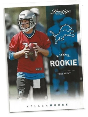 2012 Panini Prestige Kellen Moore Rookie Card - Image 1 of 2