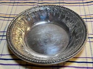 Vintage REED & BARTON Silver Plate Riviera Pattern 6" Serving Bowl #1202 - Picture 1 of 3