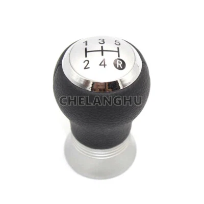 For Toyota Yaris 2006 2007 2008 2009 2010 Car 5 Speed Gear Shift Knob Leather Foto 1 de 4