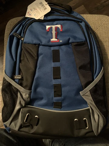The Northwest Company MLB Unisex-Adult Personnel Backpack Texas Rangers Cover