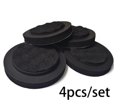 Car Door Speaker Ring Bass Sound Insulation Cotton Self Adhesive 6.5''Woofer Pad - Image 1 of 4