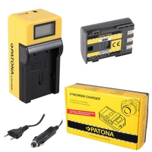 Patona Akku + Ladegerät Synchron LCD USB für Canon NB-2L,NB-2LH - Bild 1 von 1