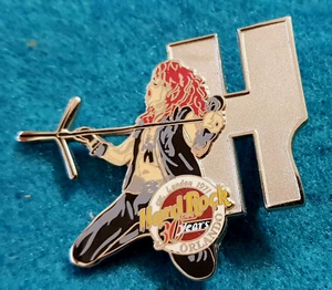 SERIE DE CARTAS DE MÚSICO ORLANDO STEVEN TYLER AEROSMITH Hard Rock Café PIN LE - Imagen 1 de 1