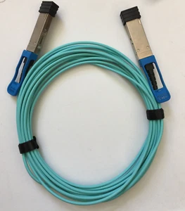 Genuine Cisco 100G AOC 7M QSFP-100G-AOC 7M Active Optic Cable - Picture 1 of 3