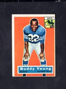 1956 Topps # 96 Buddy Young EX/MT condition o/c Baltimore Colts SHIPPING IS FREE - Picture 1 of 2
