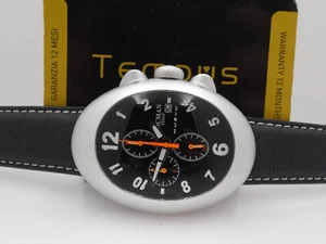 LOCMAN NEUER UNGETRAGENER CHRONOGRAPH ALUMINIUM BOX&PAPERS 2000ER JAHRE UHR - Bild 1 von 17