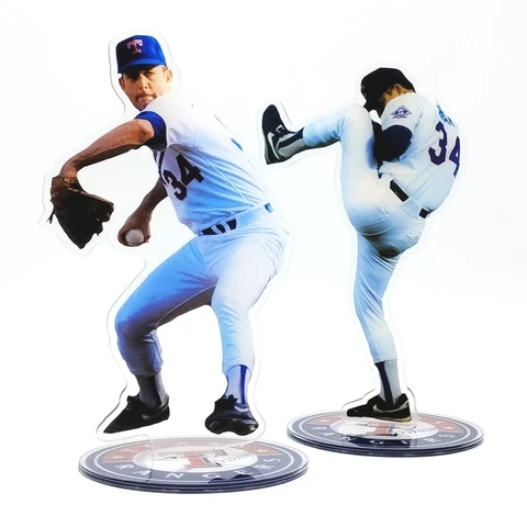 Nolan Ryan Stand-up Figure - #34 of The Texas Rangers Pitching Figurine Ornament Cover