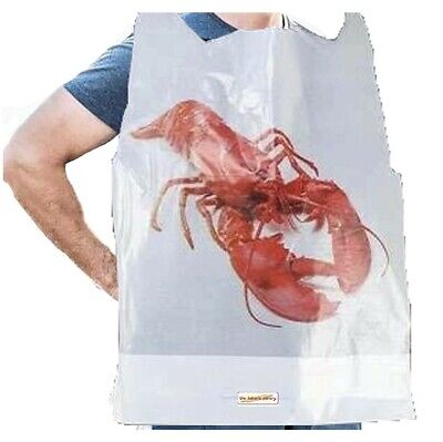 12 Adult Size Lobster Disposable Bibs • 7.75£