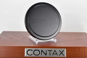 🌸[Unused] Contax Metal Lens Cap Black 89mm K84 K-84 From Japan - Picture 1 of 10