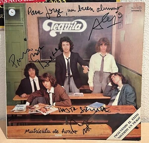 Tequila - Matrícula De Honor. Vg /Vg. 1978.Firmado por Ariel Rot y Alejo Stivel - Imagen 1 de 3