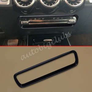 Cubierta de interruptor de CA de fibra de carbono para Mercedes-Benz GLB 2020-2023 accesorios - Imagen 1 de 5