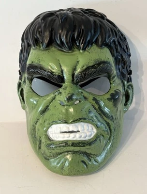 Máscara de Halloween de plástico Hasbro Marvel El Increíble Hulk Foto 1 de 4
