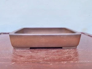Bonsai Pot by Shibakatsu, Approx.25cm Wide, Rectangular pot, Made in Japan - Picture 1 of 8