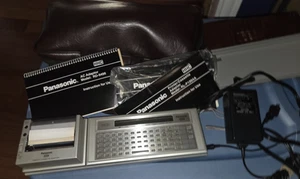 VTG. Panasonic RL-H1400 HHC Computer w/ Printer , CASE, PAPERWORK POWERS UP - Bild 1 von 16