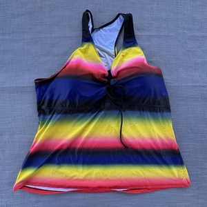 Mehrfarbiger Tankini Damen Größe 3XL - Bild 1 von 11