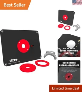 Placa de enrutador fenólico para Tritón - Anillos de nivel incluidos - Imagen 1 de 9