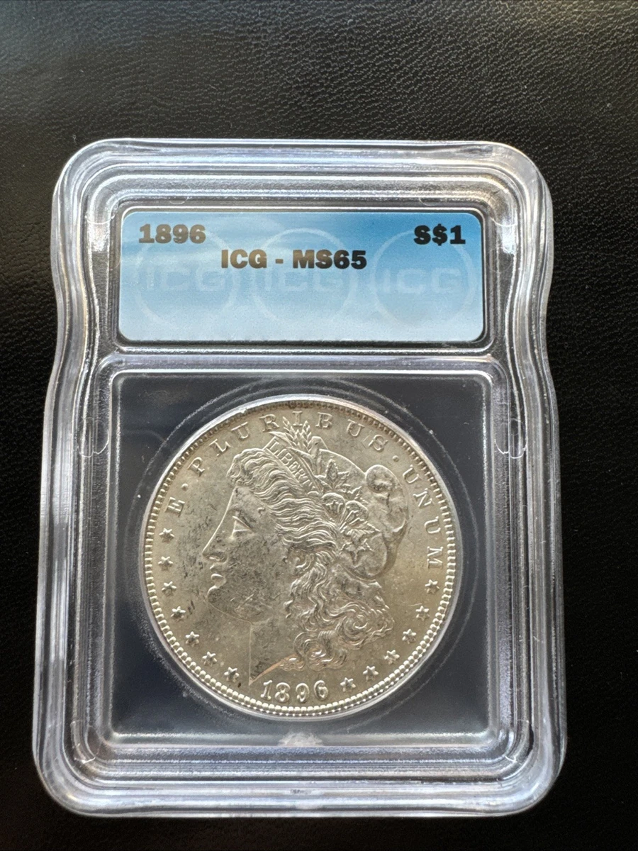 1896 Year Grade MS 65 Morgan Dollars (1878-1921) for sale | eBay