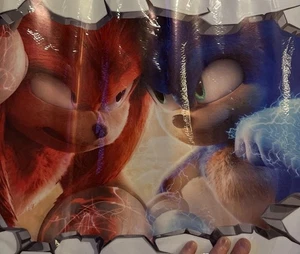 Sonic The Hedgehog And Knuckles Film Wandsticker - Bild 1 von 4