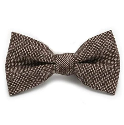 Ruth&Boaz Men's Wool Blend Bow Tie Tweed Brown - Image 1 of 4