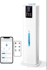 Smart Humidifiers for Bedroom Large Room,(8L) 2.1Gal Cool Mist Top Fill Diffuser - Picture 1 of 3