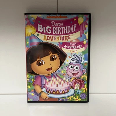 Dora the Explorer Dora’s Birthday Adventure DVD Good Condition DVD Nick Jr - Image 1 of 4