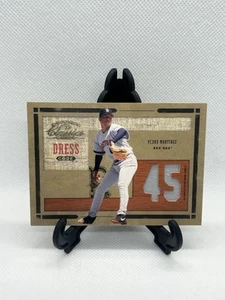 2004 Donruss PEDRO MARTINEZ Classics Dress Code Game Used Jersey #DC-42 #/100 - Picture 1 of 2
