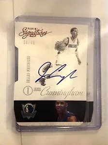 2012/13 panini Signatures Die Cut Red Auto JARED CUNNUNGHAM #64 Mavs 28/49 made - Picture 1 of 1