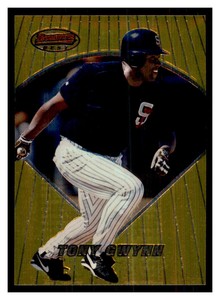 1996 Bowman's Best Gold Tony Gwynn #38   San Diego Padres