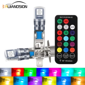 Ruiandsion H1 LED Voiture Antibrouillard Ampoule Voiture Lumière De Jour 12V 2x - Picture 1 of 9