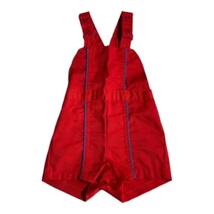 Mono de una pieza vintage Carters mameluco bebé 24 meses marinero rojo traje infantil - Imagen 1 de 4