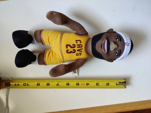 Bleacher Creatures Lebron James #23 Stuffed Plush Figure Cleveland Cavaliers Cover