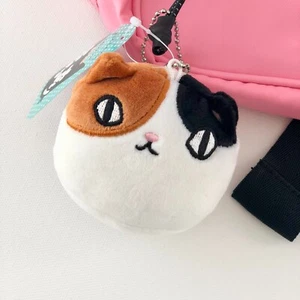 White Cat Neko Sankyodai Cat Plush Keychains - Picture 1 of 6