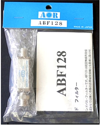 New AOR ABF128 High Performance Band Pass Filter BNC Type for VHF Air Band Japan - Image 1 of 4
