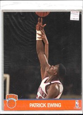 1991 NBA Hoops Patrick Ewing Glossy Action Photos 8x10 (Opened) HOF NY Knicks