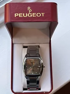 Peugeot 136BR Men's Watch in Box - Running w/ New Battery - Picture 1 of 9