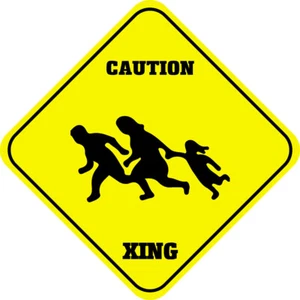 Señal de cruce de aluminio amarillo precaución cruz estilo Xing señal de calle diamante - Imagen 1 de 4