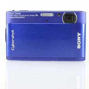 Sony Cyber Shot DSC-TX1 Digital Camera 10.2MP 4x Optical Zoom Blue 85% New - Picture 1 of 12